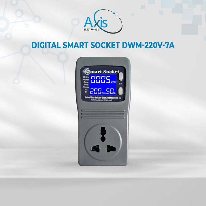 Digital Smart Socket DWM-220V-7A