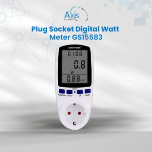 Plug Socket Digital Watt Meter GS15583
