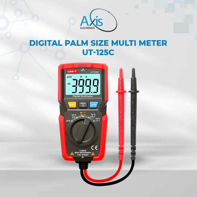 Digital Palm Size Multi Meter UT-125C