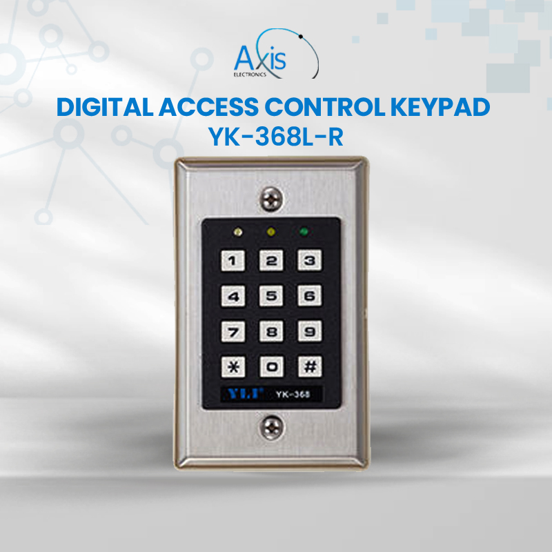 DIGITAL ACCESS CONTROL KEYPAD YK-368L-R