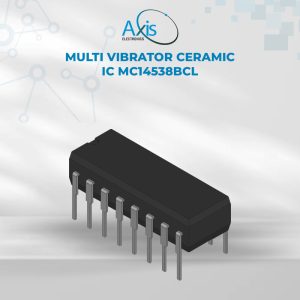Resettable Monostable Multi Vibrator CERAMIC IC MC14538BCL