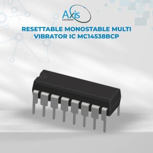 Resettable Monostable Multi vibrator IC MC14538BCP